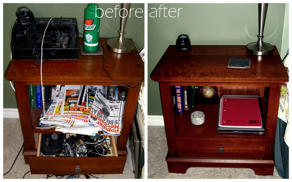 Bedside Table B A, How To Organize Bedside Table Drawers