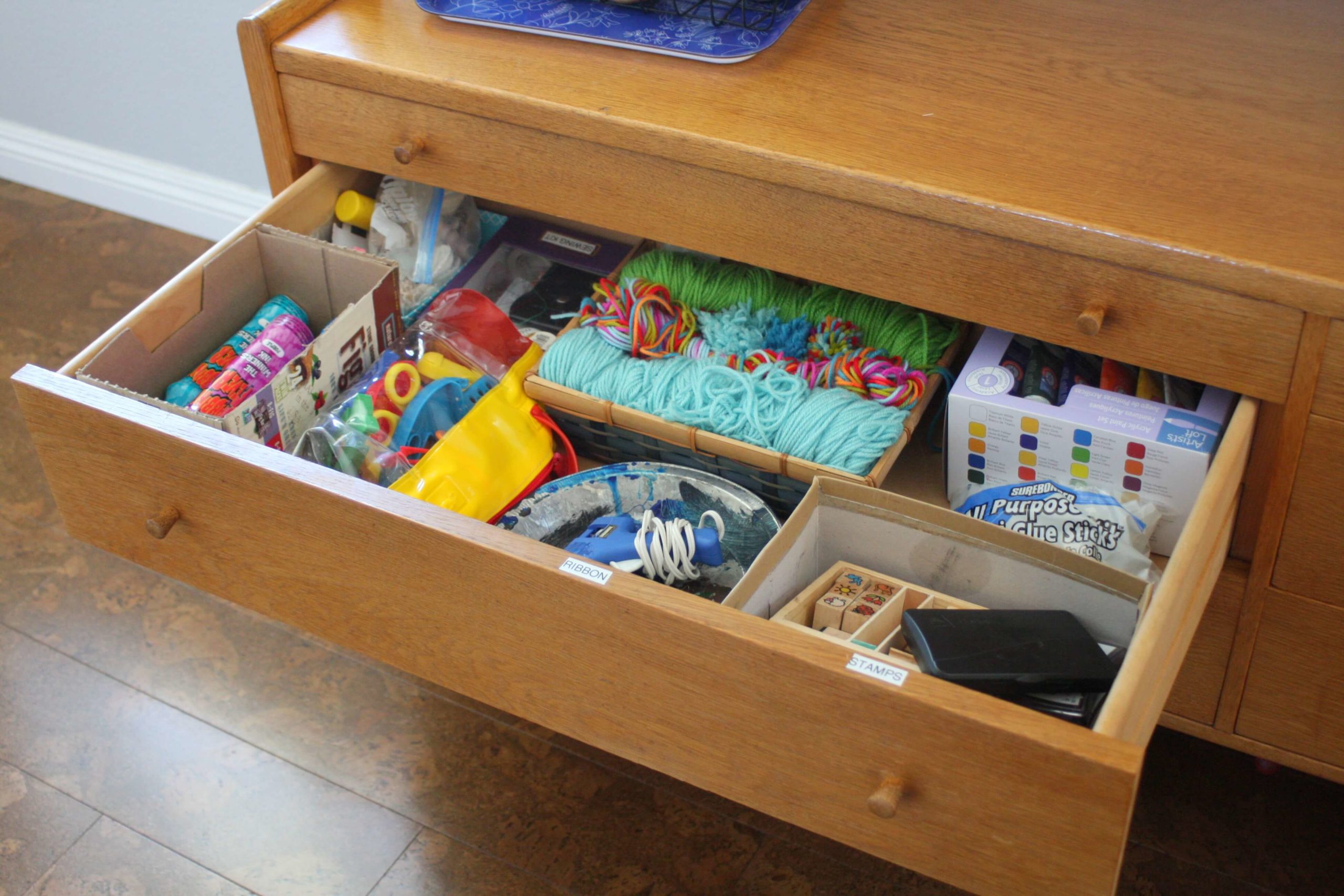 craft drawer 2 - Space for Living Organizing | San Diego, CA